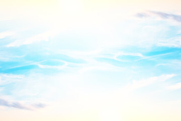 Wall Mural - dramatic clouds sky background paradise sunset landscape