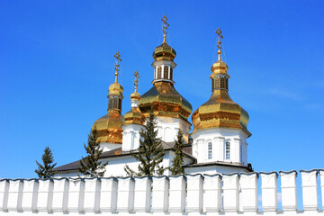 Poster - Ancient orthodox church in Ukraine