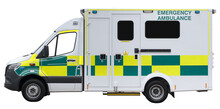Isolated British Ambulance