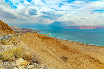 Wall Mural -  Cloudy January day