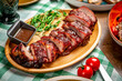 © white78 - BBQ Pork Ribs Glazed with Chili Sauce