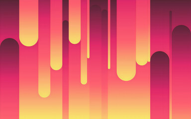 Abstract illustration of glitch stipes with color diffraction