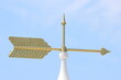 © Dennis - Arrow shaped gold wind vane