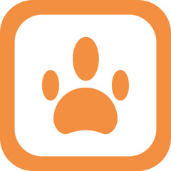 Poster - Paw Icon