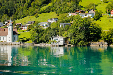 Wall Mural - The small village of Bauen