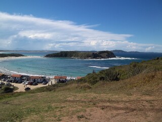 view of the coast of the river