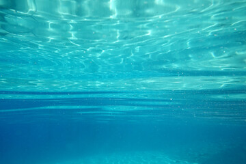 Canvas Print - Underwater background