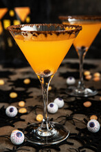 Halloween Drink For Party, Selective Focus