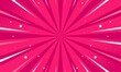 Comic cartoon pink background with star