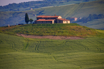 Val d'Orcia, Toscana. Panorami