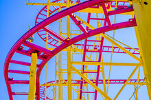 Tracks Of A Typical Rollercoaster
