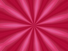 Mostly Pink Circular Kaleidoscope Pattern