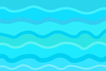 Abstract nautical wallpaper of the surface. Wavy sea background. Pattern with lines and waves. Multicolored texture. Decorative style. Doodle for design