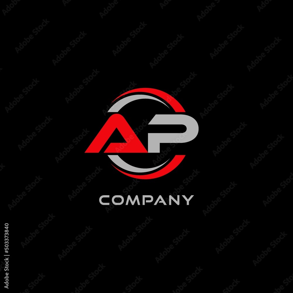 Vector de Stock Letter AP logo combined with circle line, creative modern  monogram logo style | Adobe Stock, image size:1000x1000