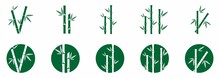 Bamboo Icon And Logo Collection
