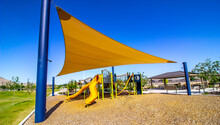 Children's Jungle Gym With Canopy For Shade