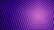Purple pentagon futuristic background. Modern geometric background wallpaper.