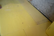 © Niko_Dali - Expanded polystyrene for floor insulation, installation of expanded polystyrene on the floor with waterproofing.