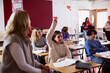 © Johnér - Teenagers sitting in classroom