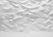 White low poly wall texture background 3d render