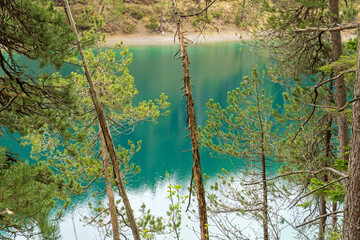 Poster - Blindsee in Tirol, Österreich