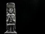 Fototapeta Lawenda - Ancient Mayan Statue