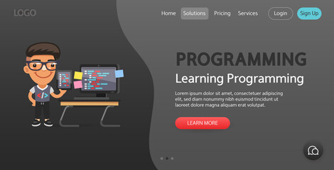 Programming Website Template