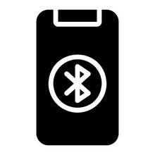 Bluetooth Glyph Icon