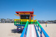 Pride Rettungsschwimmer Hütte / Redondo Beach / Kalifornien
