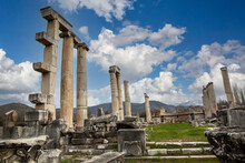 Afrodisias Ancient City. (Aphrodisias). The Common Name Of Many Ancient Cities Dedicated To The Goddess Aphrodite. The Most Famous Of Cities Called Aphrodisias. Karacasu - Aydın, TURKEY