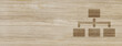 sitemap icon isolated on special wood banner background