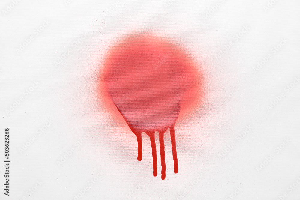 Creative painting of Japanese flag