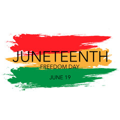 Wall Mural - Juneteenth Freedom Day