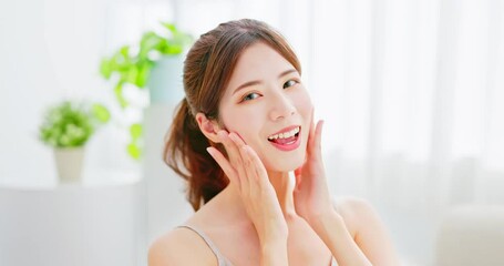 Poster - beauty skin care woman