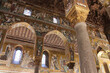 palatine chapel in the norman palace in palermo in sicily (italy)
