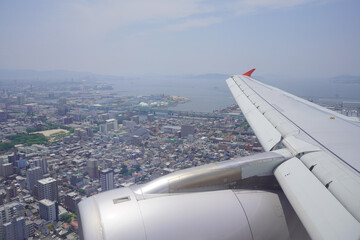 Wall Mural - view from the plane