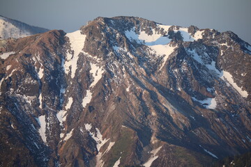 Wall Mural - Close-up of Mt. Yake in the Northern Alps of Japan