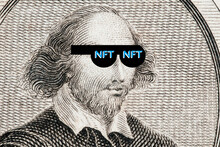NFT Shakespeare Sunglasses (original Photo Of Lithograph Published In The 1800s)