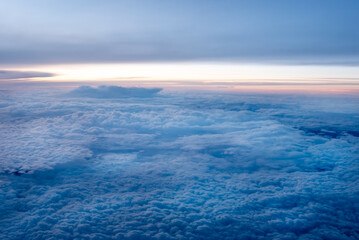 White cumulus clouds on clear blue sky background closeup, overcast skies backdrop, fluffy cloud texture, beautiful sunny cloudscape heaven, ozone layer illustration, scenic cloudy weather, copy space