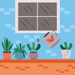 © Gstudio - plants and watering can