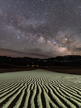 Sand Dunes Under The Stars