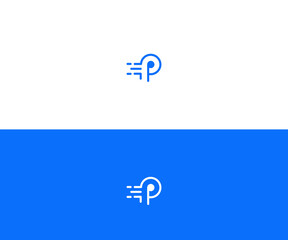 Letter P, PP Letter Logo