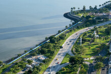 Coastal Beltway, A 26-hectare Land Reclamation Project In Panama City