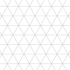 Wall Mural - hexagonal pattern white background