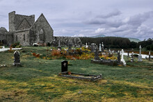 Old Church And Cemetery In Donegal County, Northern Ireland