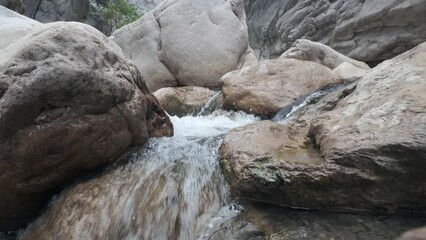 Wall Mural - mountain canyon stream