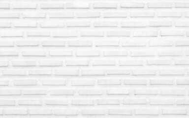  White grunge brick wall texture background for stone tile block painted in grey light color wallpaper .