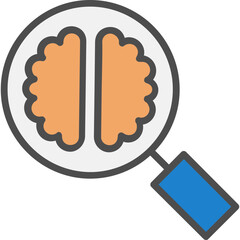 Poster - Human Brain Icon 