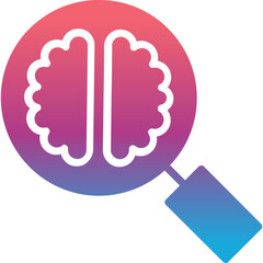 Poster - Human Brain Icon 