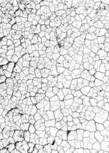 Cracked Earth Texture With A Transparent Background